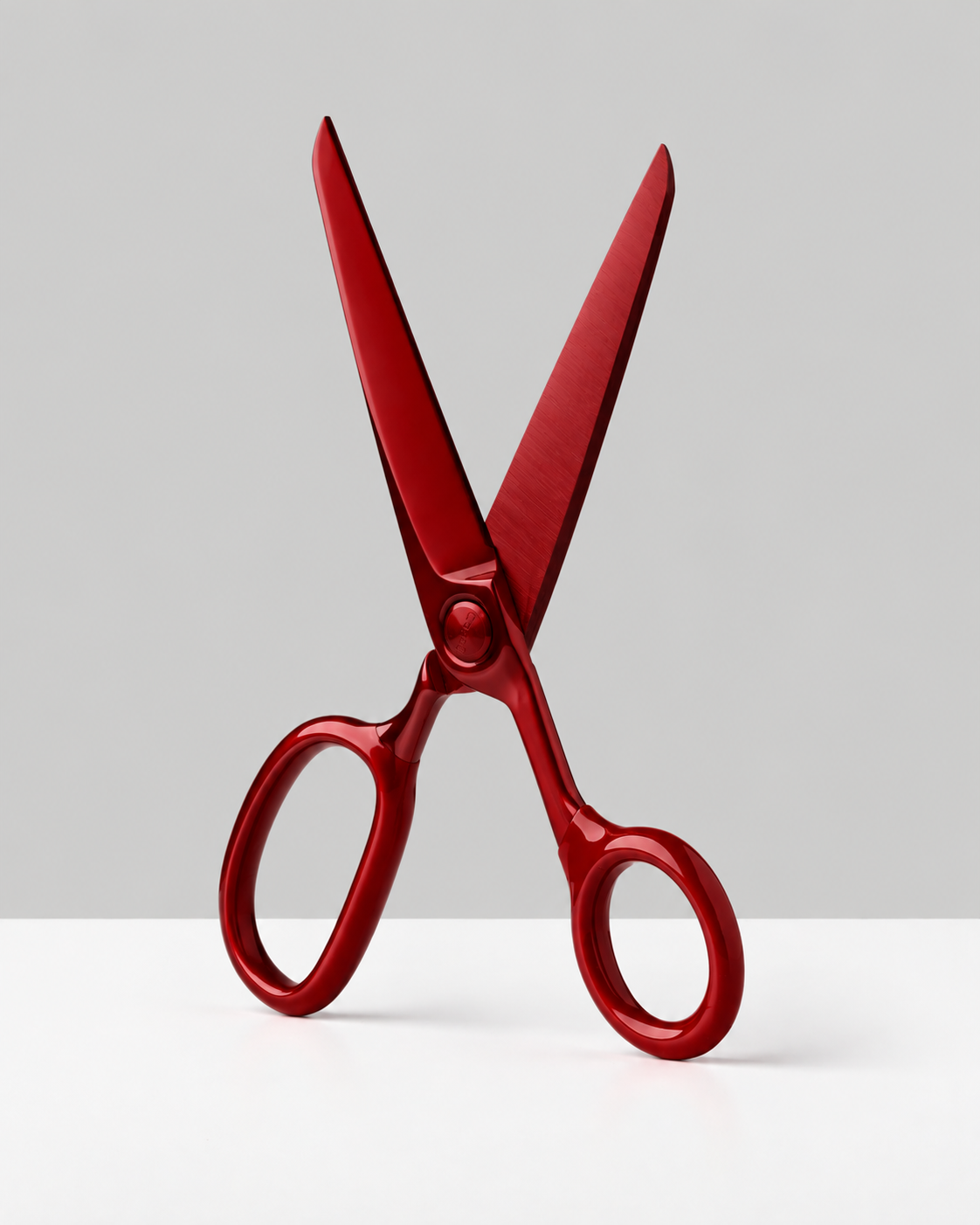 Chroma Scissors recoloured deep red for urgency